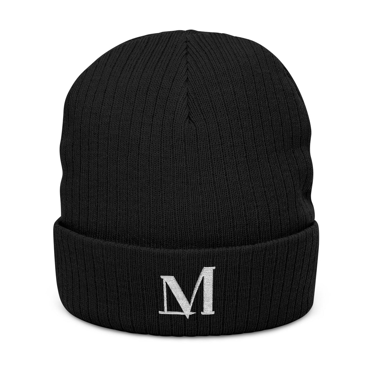 Breakthrough M Ribbed Beanie