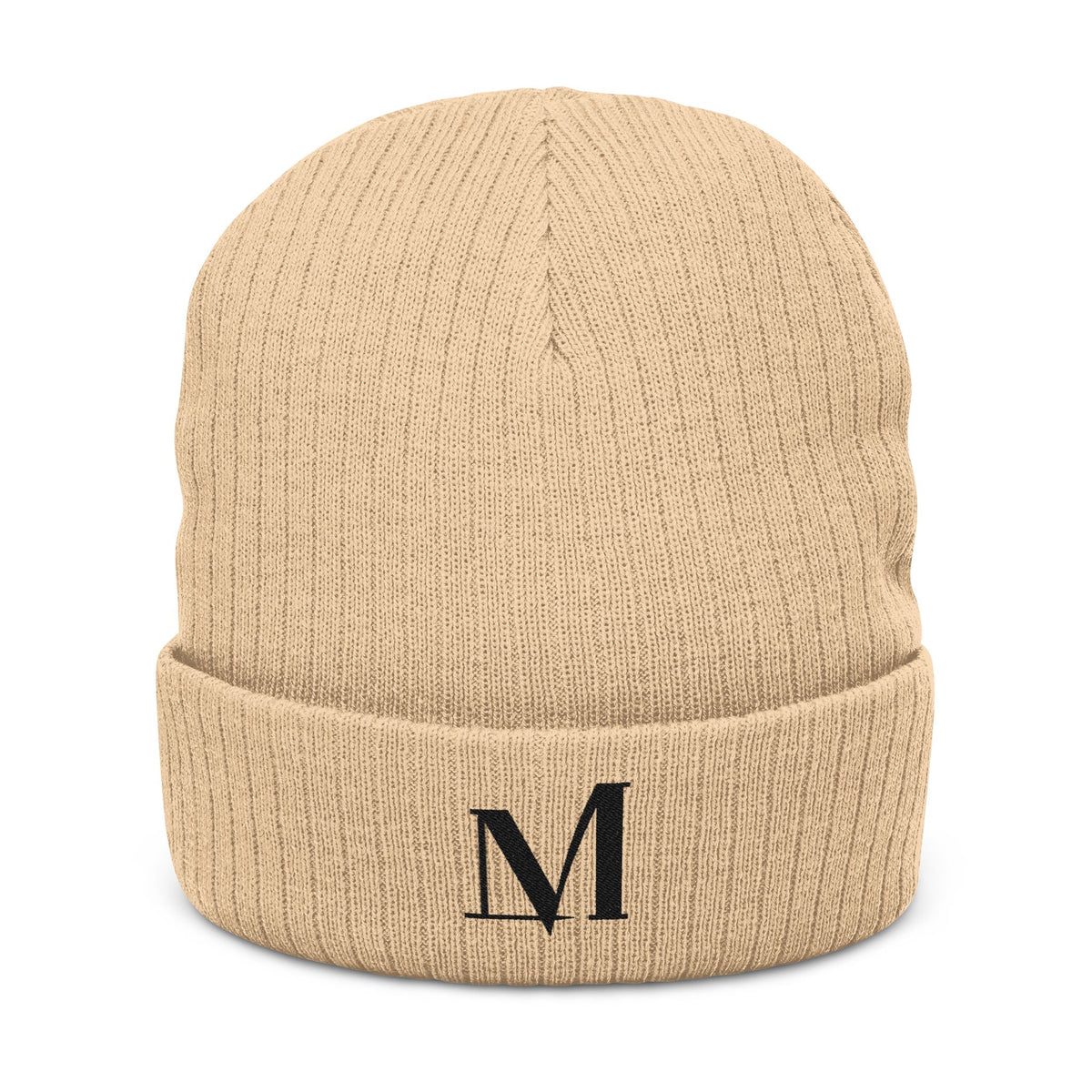 Breakthrough M Ribbed Beanie