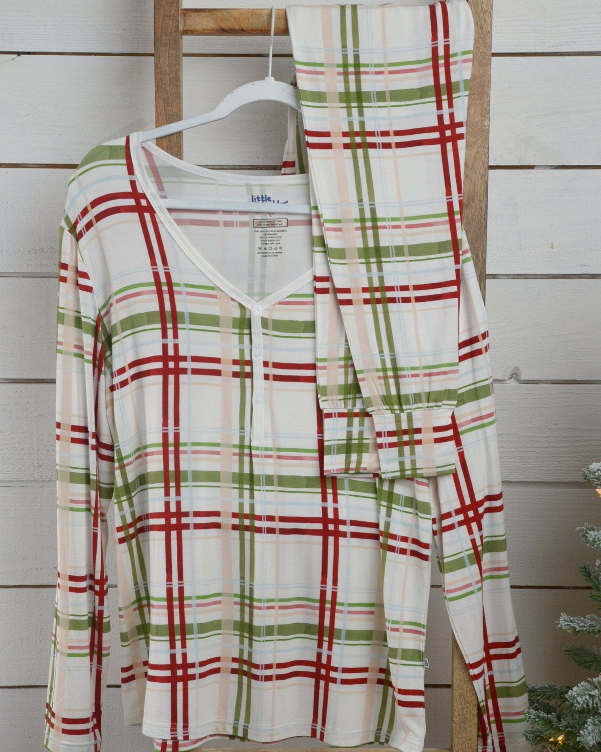 Women's Matching Family Christmas Pajamas – Plaid