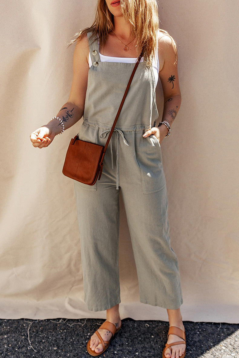 Breezy Comfort, Effortless Style: The Essential Loose-Fit Jumpsuit