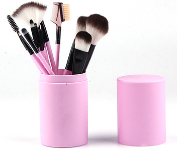 Makeup Brush Set 12 Makeup Brushes With Carrying Container