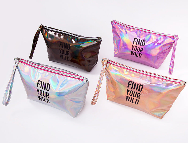 Iridescent Design Beauty Makeup Bag - Mari’Anna Tees