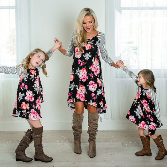 Mommy & Me Floral-Print Dress