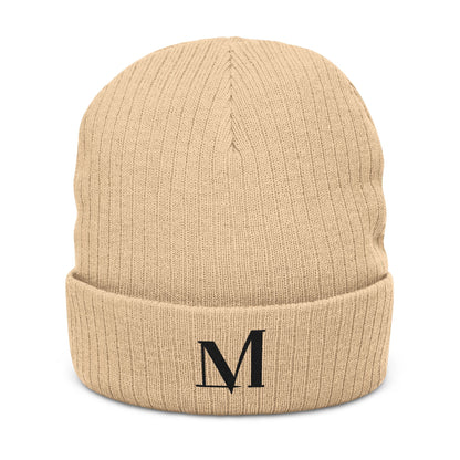 Breakthrough M Ribbed Beanie