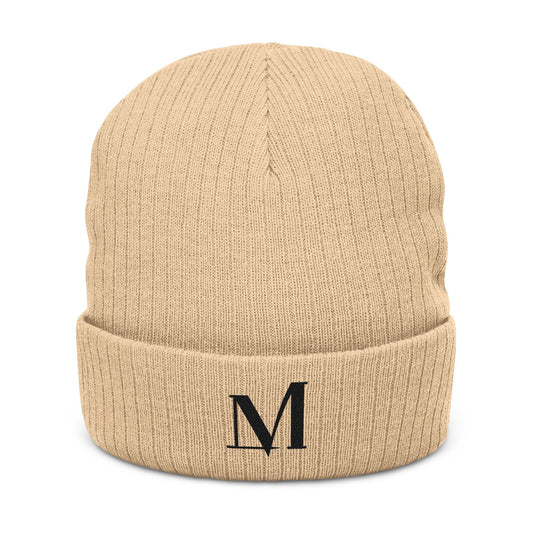 Breakthrough M Ribbed Beanie