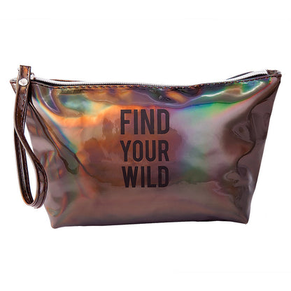 Iridescent Design Beauty Makeup Bag - Mari’Anna Tees