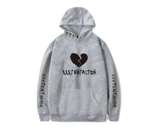 Fashion Hoodies xxxTentacion Memorial Broken Heart