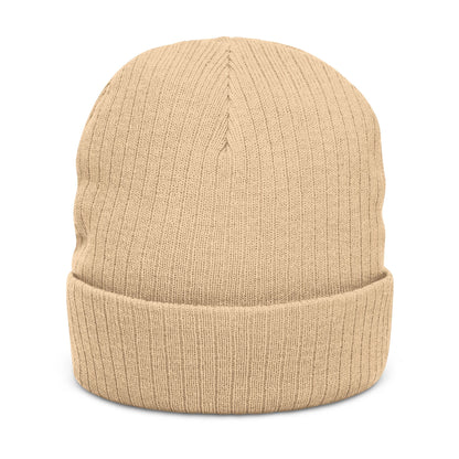 Breakthrough M Ribbed Beanie