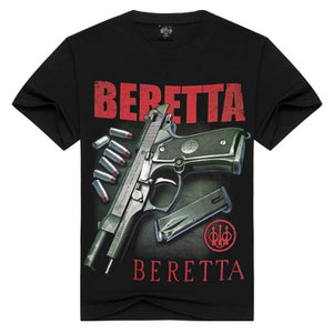 Men’s Beretta 3D Print T-shirt Short Sleeve