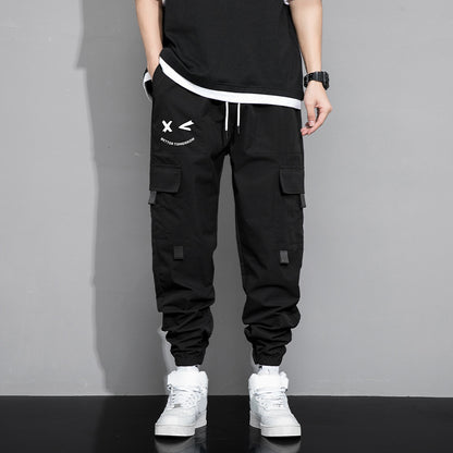 Men's New Trendy Loose Cargo Pants Versatile Outdoor Multi-pocket Style - Mari’Anna Tees