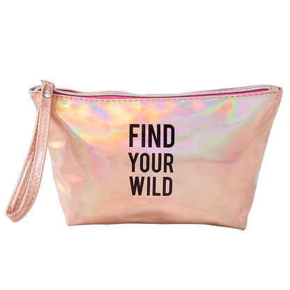 Iridescent Design Beauty Makeup Bag - Mari’Anna Tees