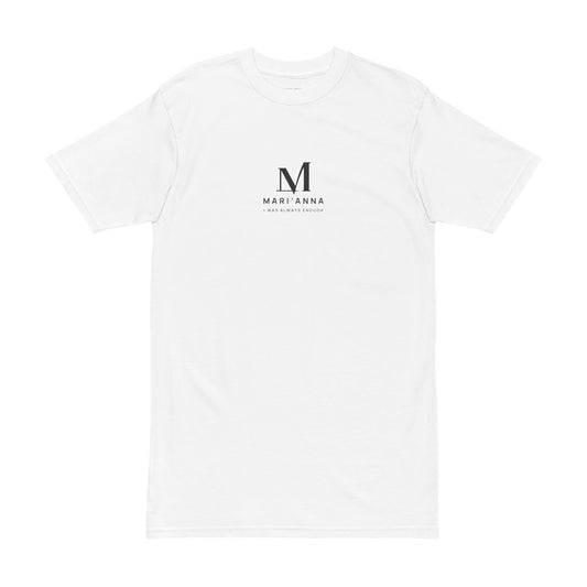 I Was Always Enough Heavyweight Tee + Your Name (Personalized)