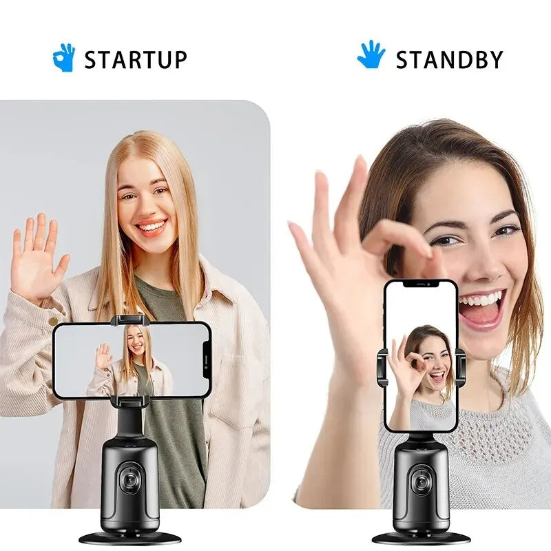 Hands-Free Hero: 360° Auto Face Tracking Camera for Creators & Vloggers - Mari’Anna Tees