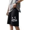 Men's Printed Summer Shorts Trending Loose Style Straight Sports Pants