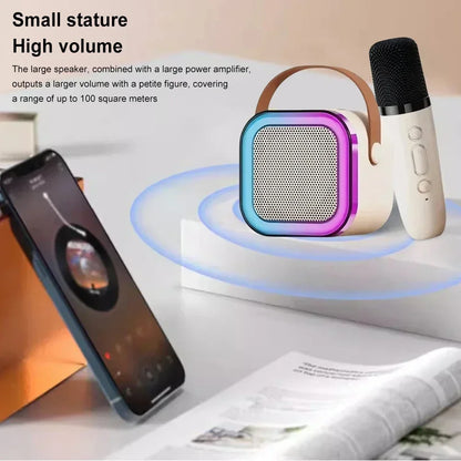 Bluetooth Wireless Microphone Karaoke Machine HIFI Stereo Sound Speaker - Mari’Anna Tees