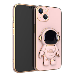 3D Astronaut Phone Case Stand For iPhone