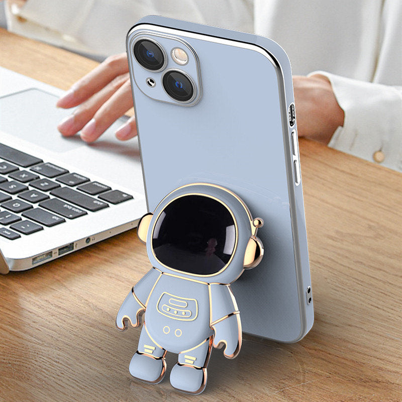 3D Astronaut Phone Case Stand For iPhone - Mari’Anna Tees