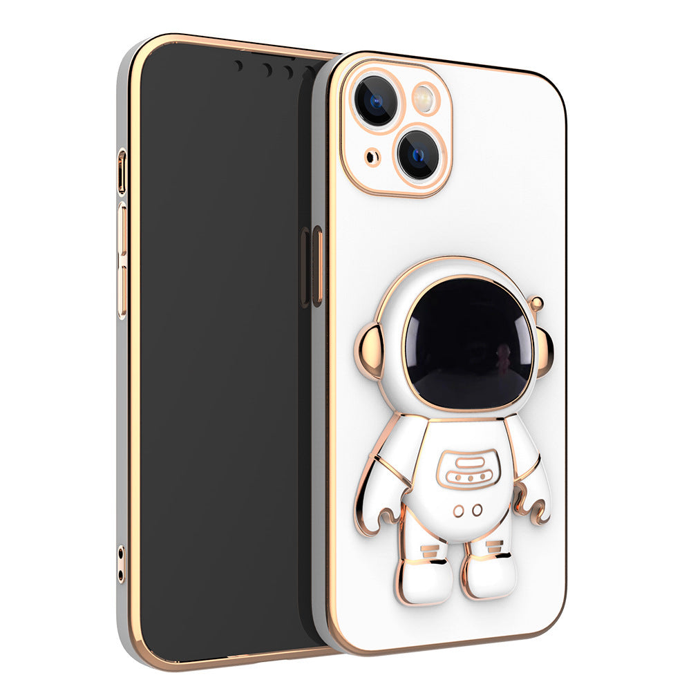 3D Astronaut Phone Case Stand For iPhone