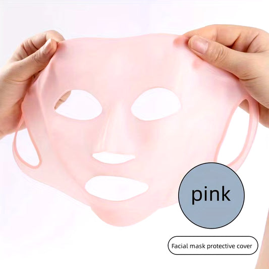 3D Silicone Mask Cover Fixed Mask Tool Ear Hanging Mask for Moisturizing Face Reusable Firming Facial Tool - Mari’Anna Tees