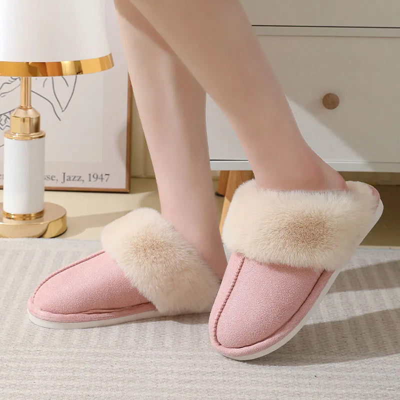 Women’s Winter Warm Non-Slip Cozy Slippers 