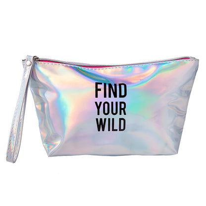 Iridescent Design Beauty Makeup Bag - Mari’Anna Tees