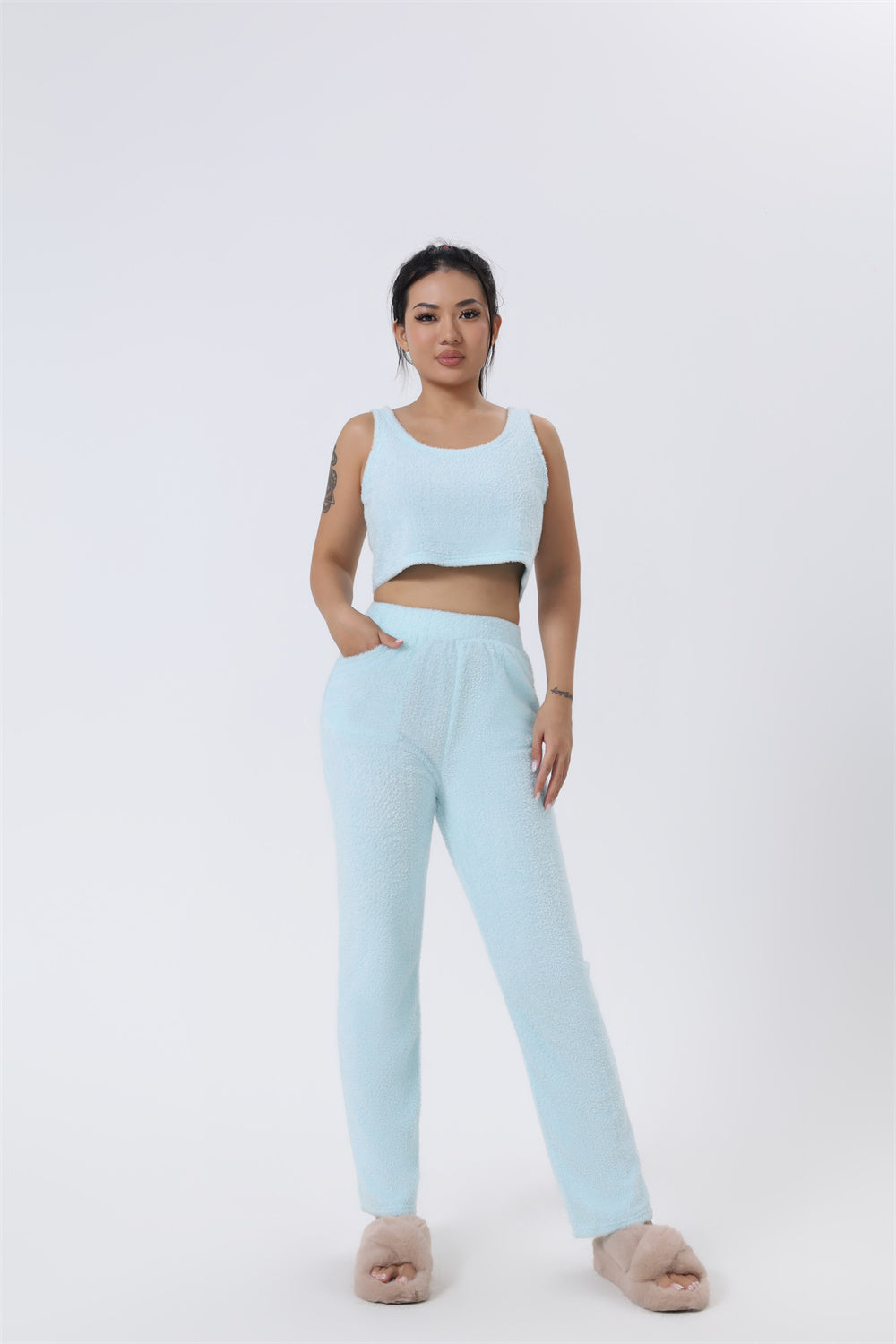 Cozy Matching 3 Piece Lounge Set - Mari’Anna Tees