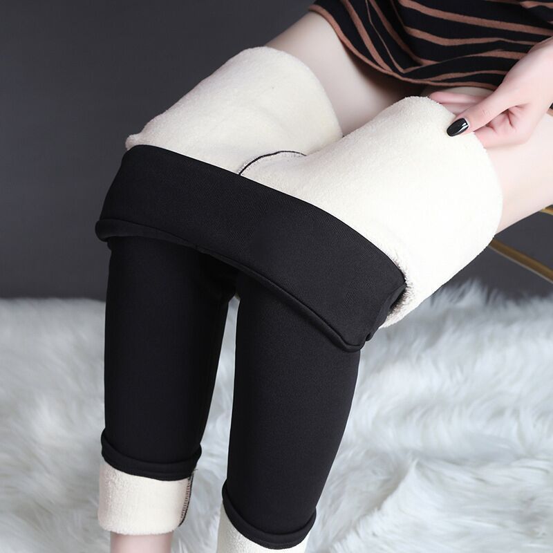 High Waist Fleece-Lined Winter Leggings