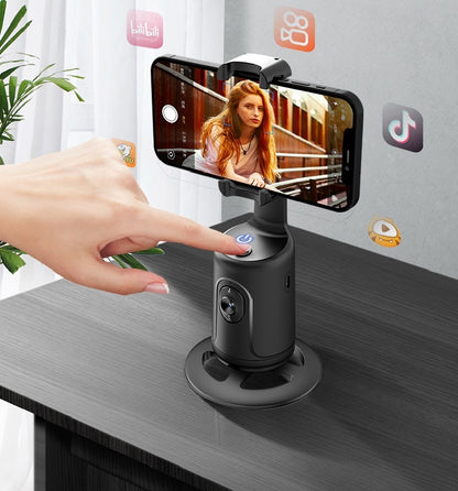 Hands-Free Hero: 360° Auto Face Tracking Camera for Creators & Vloggers - Mari’Anna Tees