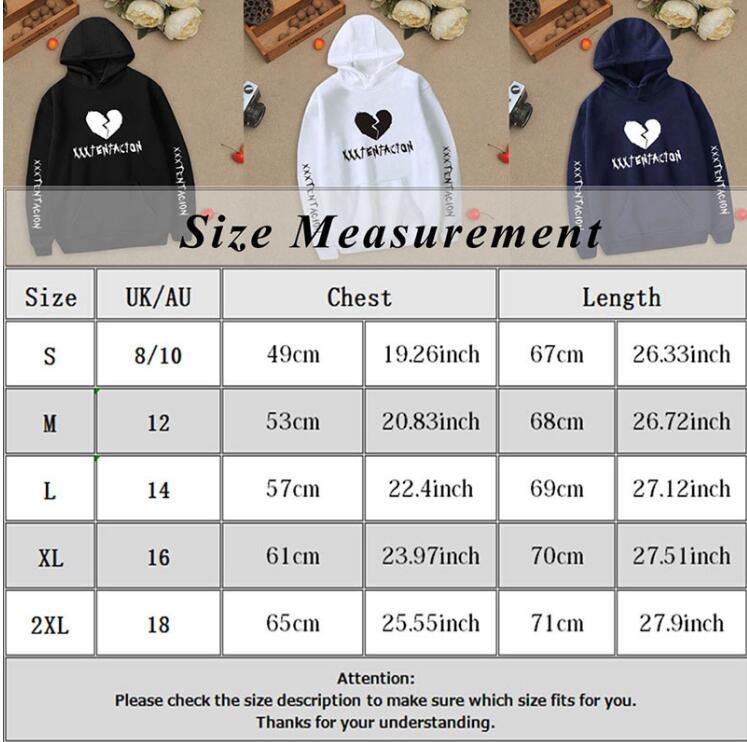 Fashion Hoodies xxxTentacion Memorial Broken Heart - Mari’Anna Tees