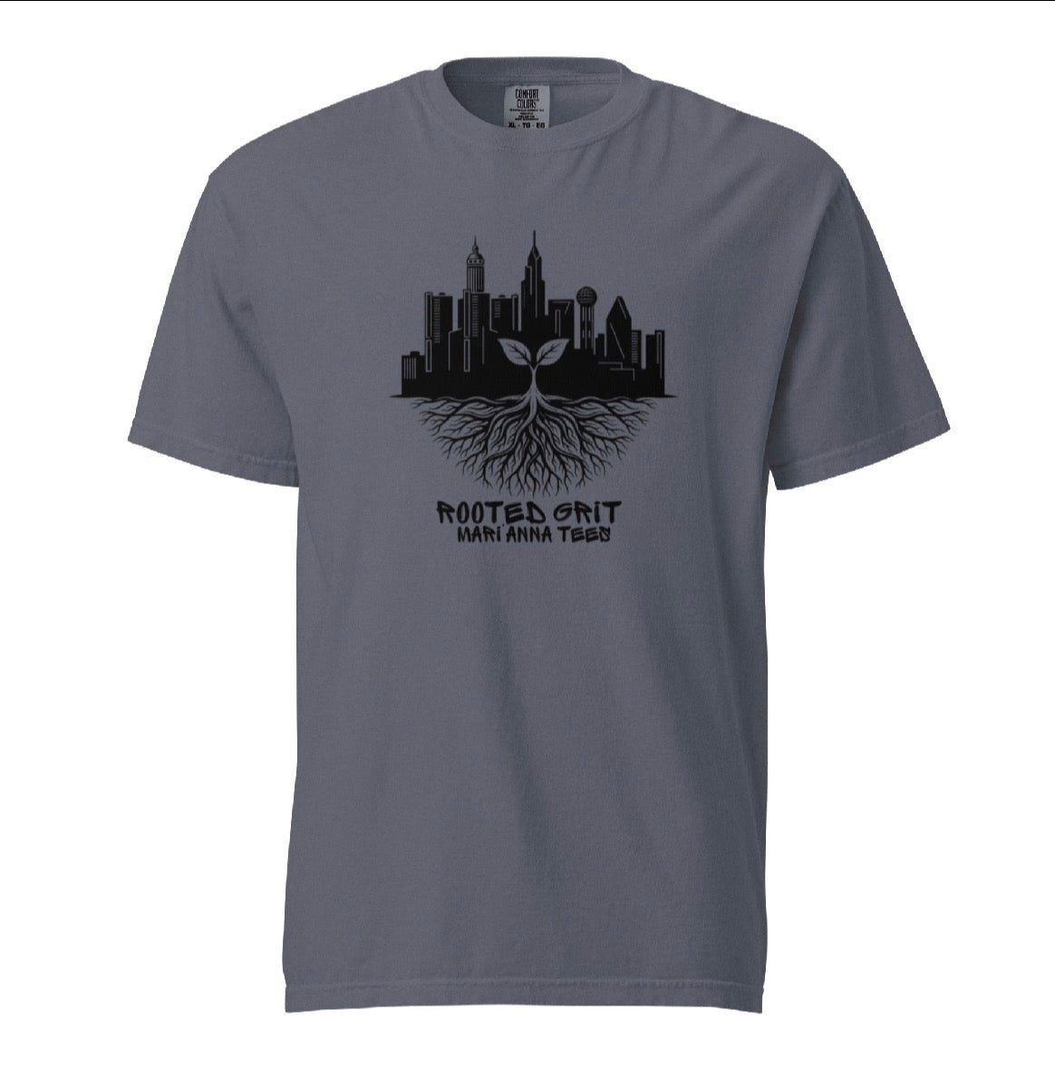 The Rooted Grit Tee | Transplant Strong Vintage Graphic Shirt