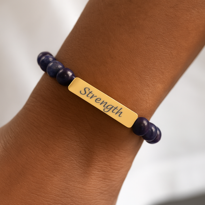 Strength Natural Stone Bracelet