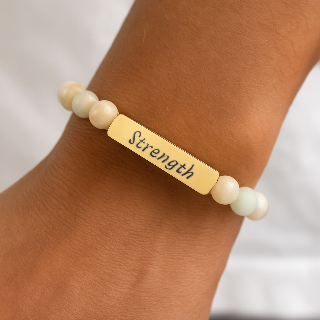 Strength Natural Stone Bracelet