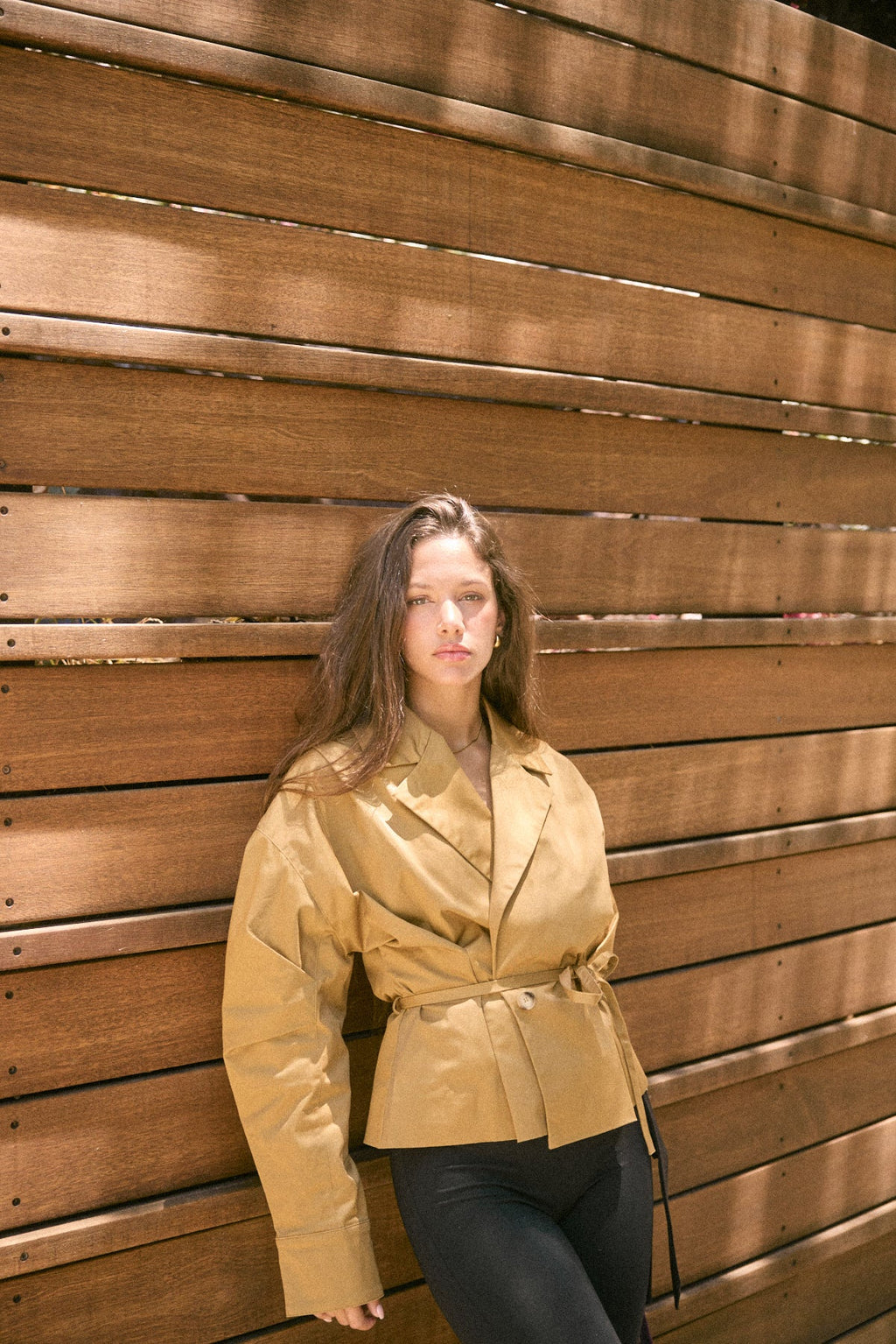 The Teagan Cinched-Waist Utility Jacket
