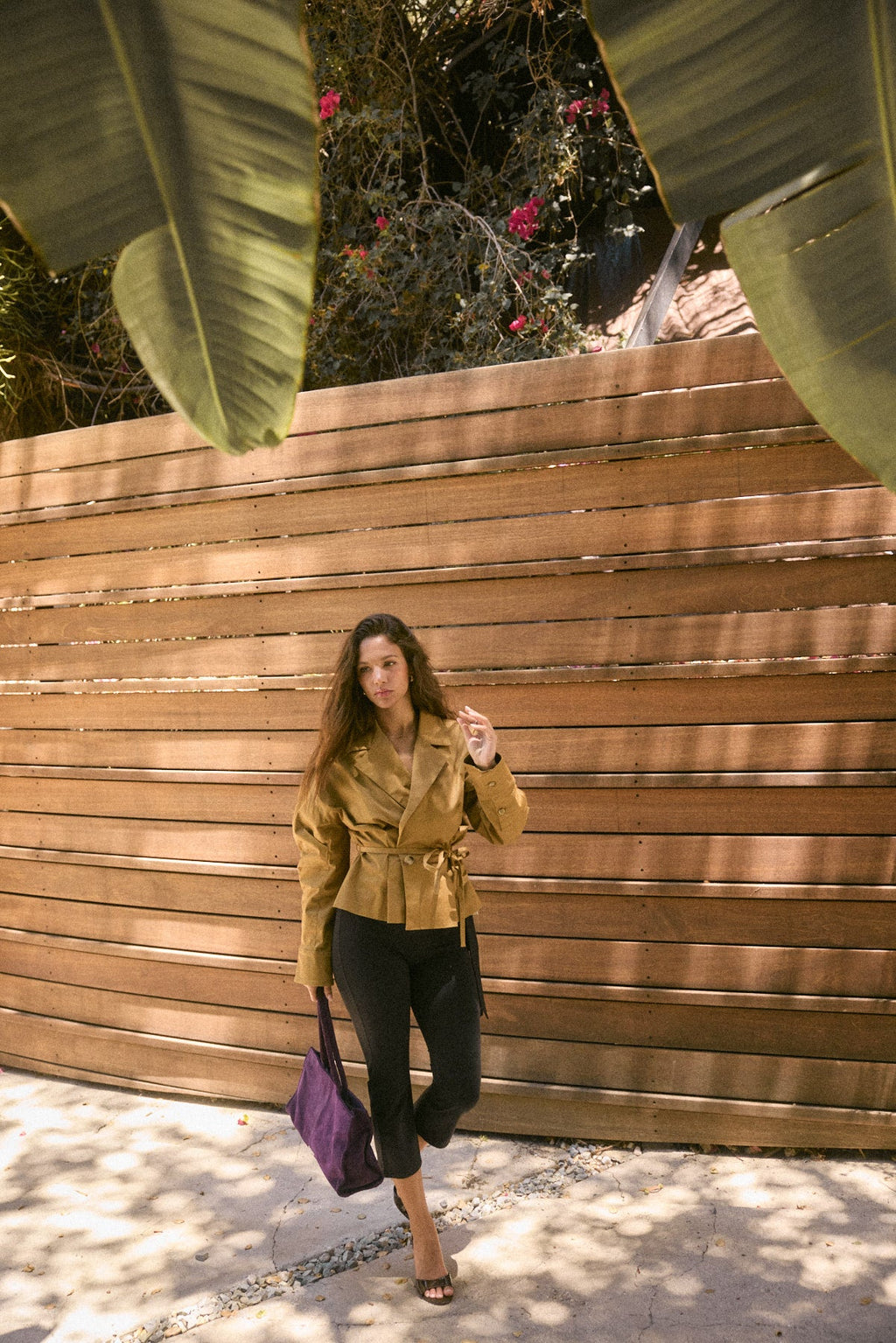 The Teagan Cinched-Waist Utility Jacket
