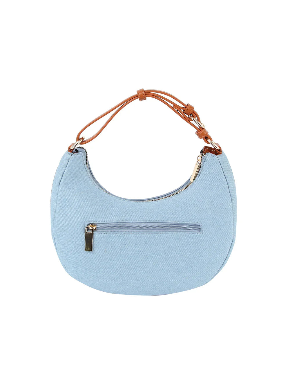 The Nova Studded Crescent Bag