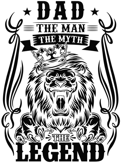 Dad; The Man The Myth The Legend Unisex T-Shirt - Mari’Anna Tees