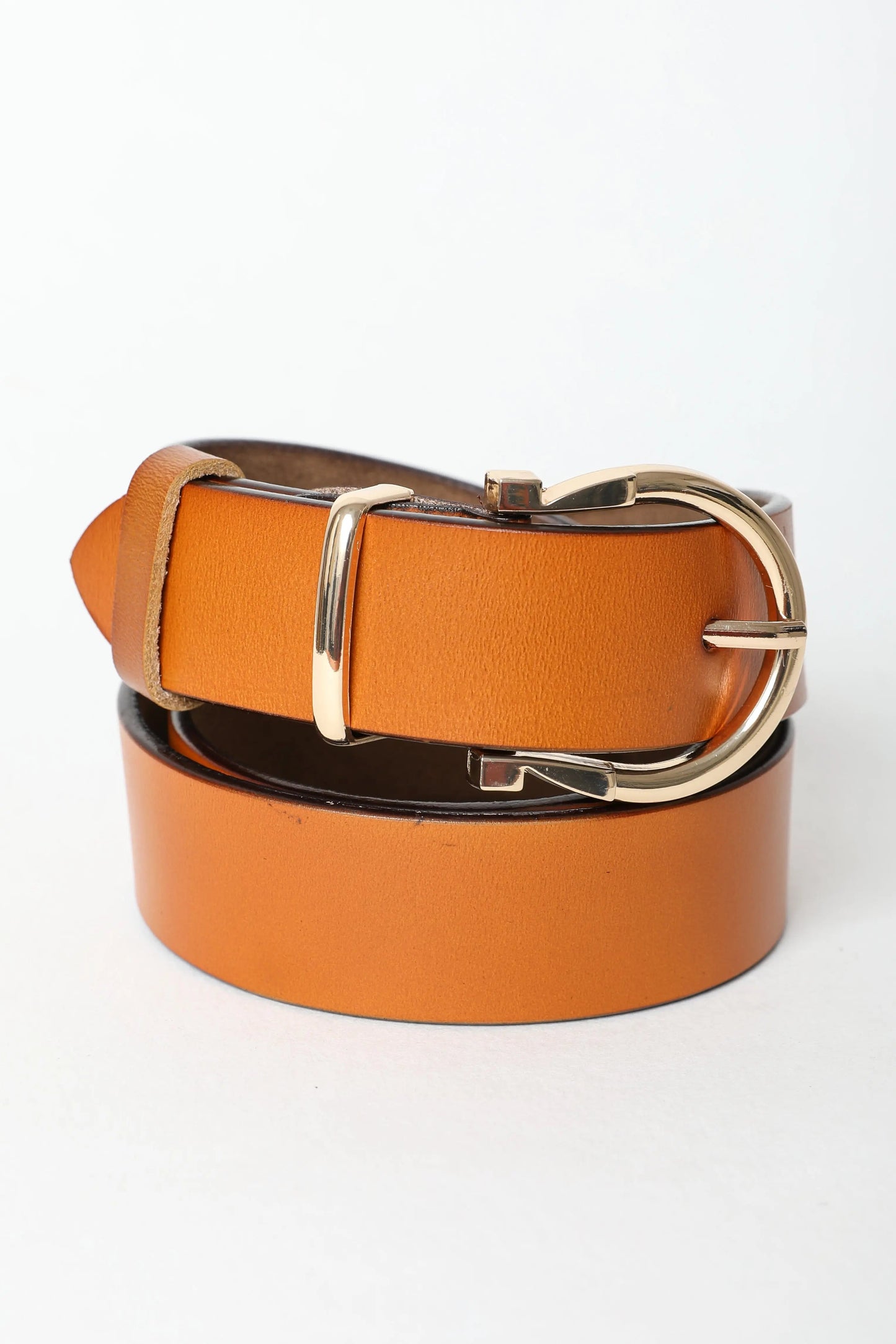 Gold Horseshoe Statement Belt