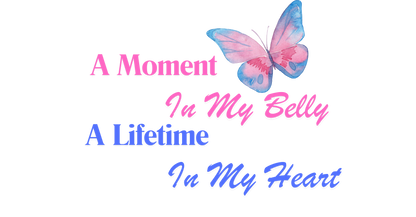 A Moment in my Belly A Lifetime in my Heart Pregnancy Loss Awareness Unisex t-shirt - Mari’Anna Tees