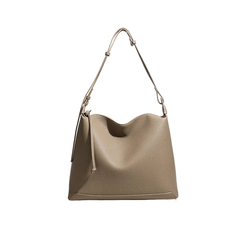 The Everyday Slouch Shoulder Bag in Grey