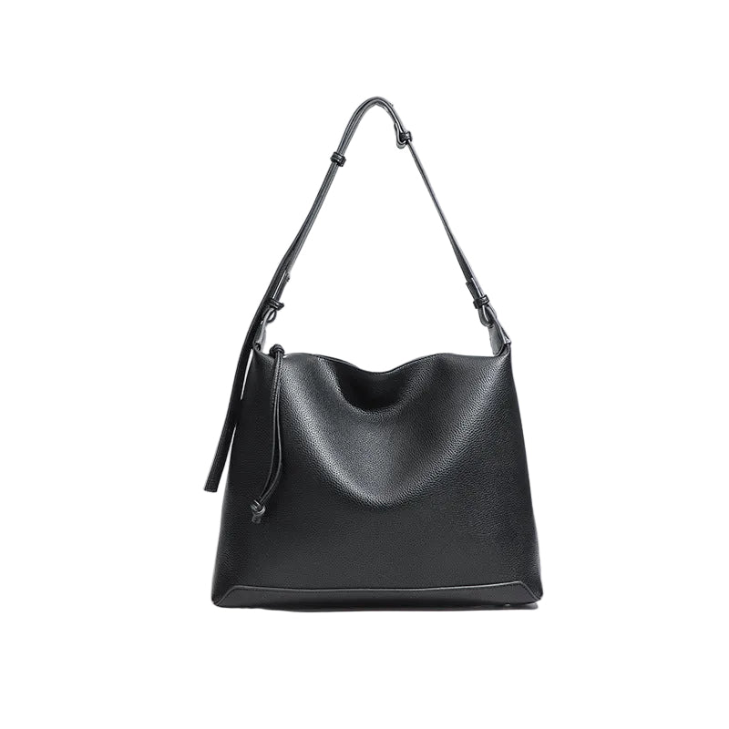 The Everyday Slouch Shoulder Bag in Black