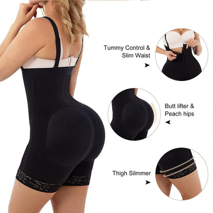 Women's Tummy Control Butt Lifter Body Shaper High Compression Girdle