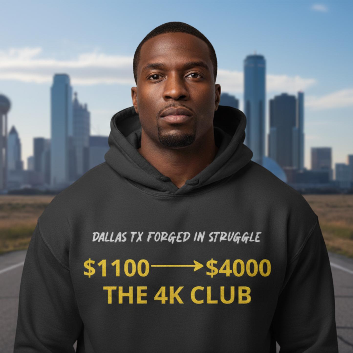 The 4K Club Heavyweight Embroidered Hoodie