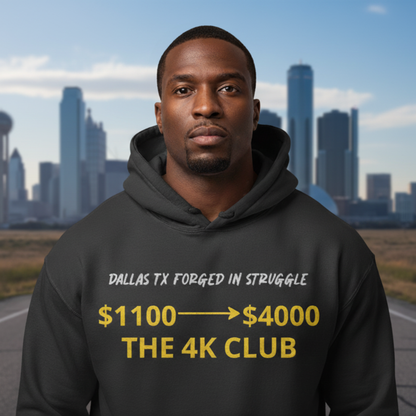 The 4K Club Heavyweight Embroidered Hoodie