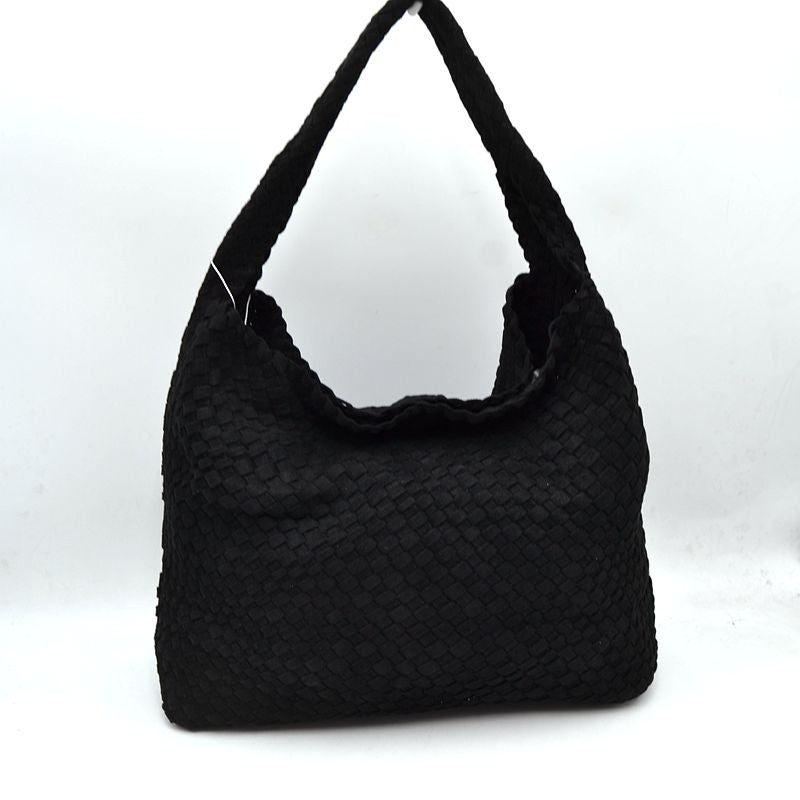 The Woven Slouch Shoulder Bag