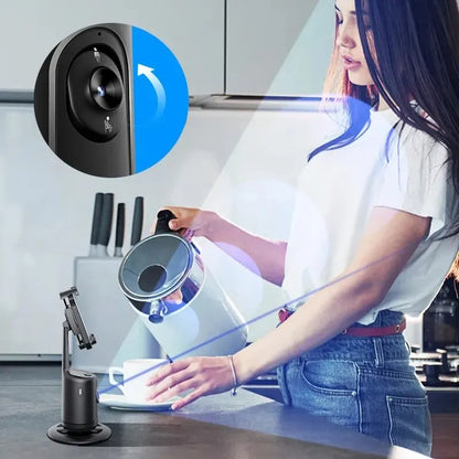 Hands-Free Hero: 360° Auto Face Tracking Camera for Creators & Vloggers - Mari’Anna Tees