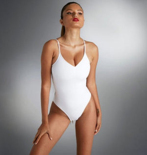 Backless String One-piece Swimsuit