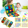 Children's Busy Board Dressing And Buttoning Early Education Learning Toy
