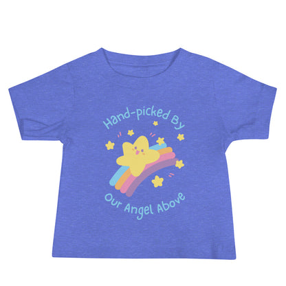 Hand-picked By Our Angel Above Infant Loss Awareness Baby Short-Sleeve Tee - Mari’Anna Tees