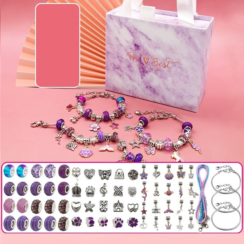 Diy Handmade Beaded Bracelet Creative Jewelry Set Gift Box - Mari’Anna Tees