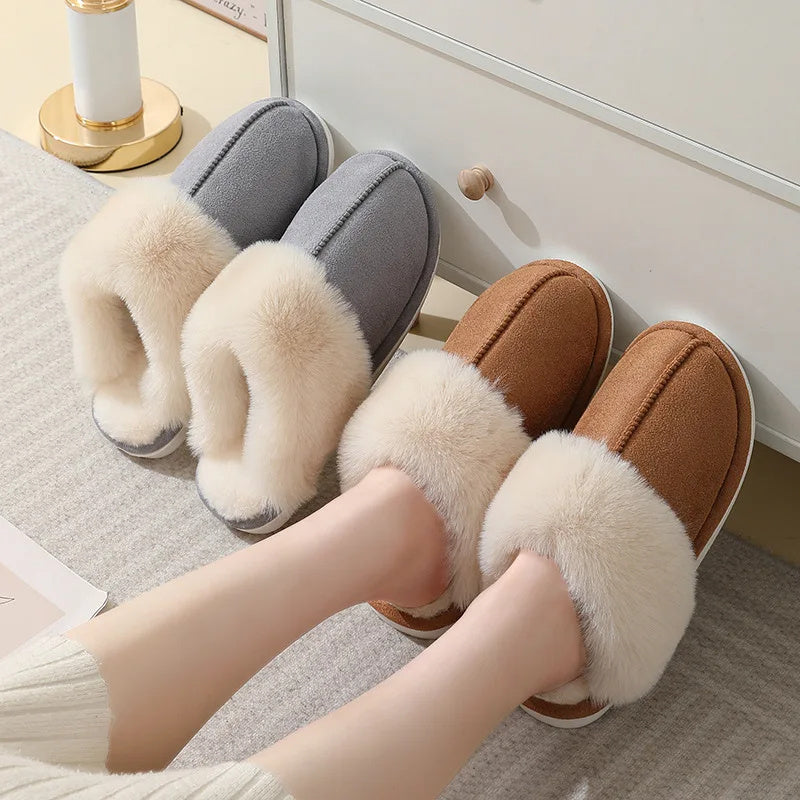 Women’s Winter Warm Non-Slip Cozy Slippers - Mari’Anna Tees